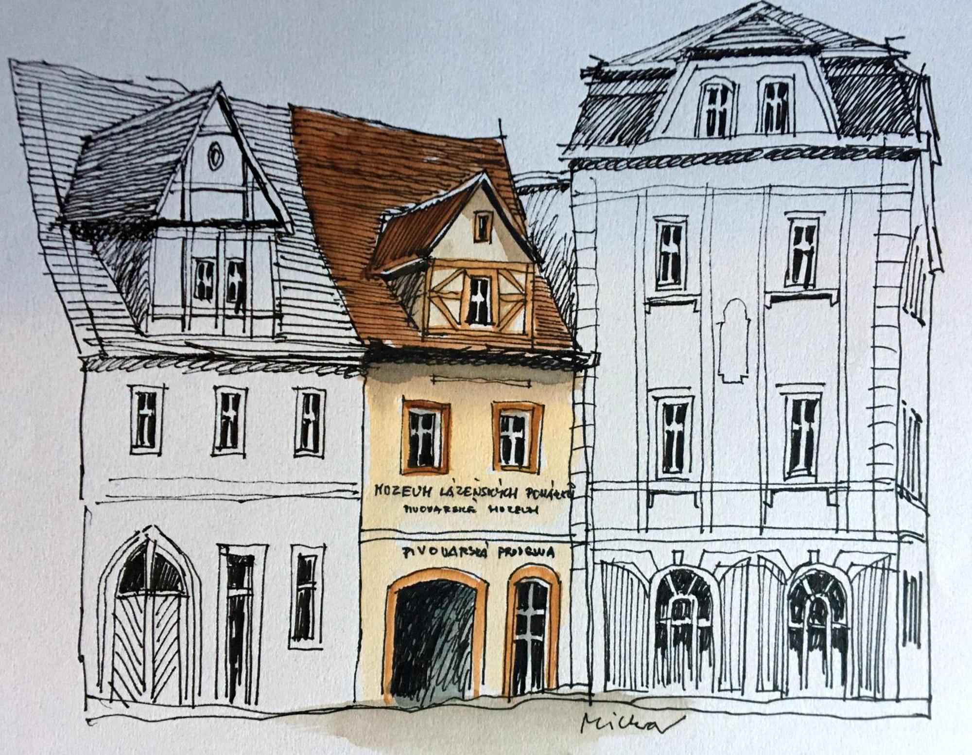 Hotel Císař Ferdinand Loket Exterior foto